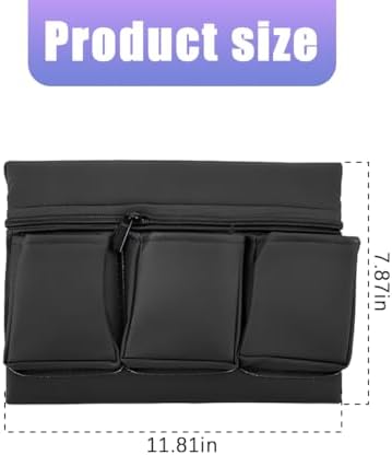 Mandark Leather Car Window Armrest Organizer - Image 2