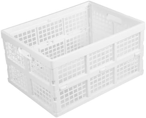 Aebeky 3-Pack Plastic Collapsible Storage Crates-30L, Foldable Plastic Crates - Image 2