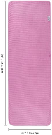 POLYTE 430 GSM Poly Blend Microfiber Quick Dry Waffle Bath Towel, 30x60 in - Image 3