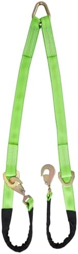 2" x 4' V-Bridle Strap, 4700 LBS Capacity by Racewill