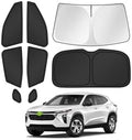 Canvcle Sunshades for 2024 2025 2026 Chevrolet/Chevy Trax Accessories by Canvcle
