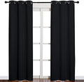 NICETOWN Black Blackout Curtains by NICETOWN