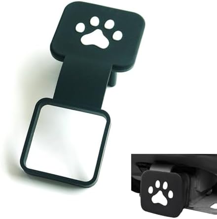 2 Inch Trailer Hitch Cover, Dog Paw Rubber Dustproof Waterproof Plug, Tow Hitch by Unknown