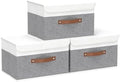 Yawinhe Collapsible Storage Boxes, 10.2x7.9x6.7in by Yawinhe
