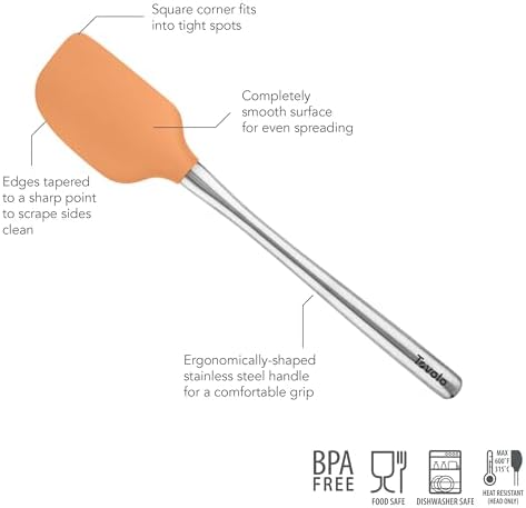 Tovolo Flex-Core Silicone Spatula Metal Handle - Image 4