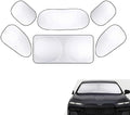 6 PCS Car Windshield Sunshades, Reflective Sun & Heat Insulation Shield Kit by Unknown