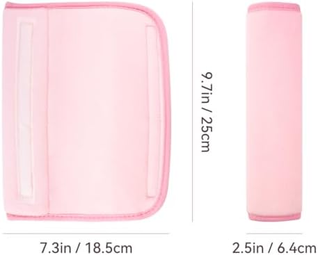 yuntop 2 PCS Car Seat Belt Pads Cover Soft Seat Belt Shoulder Pad Safety Belt - Image 3