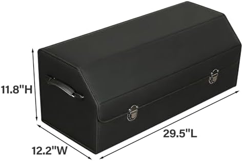 Car Trunk Organizer Leather Storage Box - Image 2