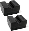 Generic 2 Pack Scissor Jack Pads, Rubber Pinch Weld Frame Rail Protectors by Unknown