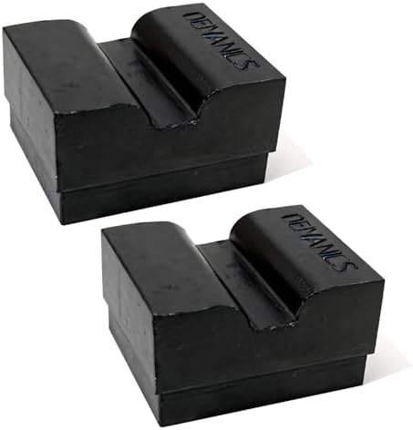Generic 2 Pack Scissor Jack Pads, Rubber Pinch Weld Frame Rail Protectors by Unknown
