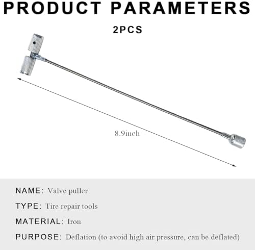 DXNQ 2PCS Valve Stem Installation Fishing Tool, Valve Stem Puller Tire Repair - Image 2