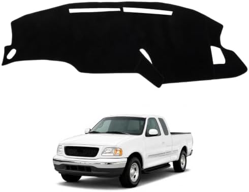 Dash Cover Mat Compatible with Ford F150 1997-2003 & fit Expedition 97-2002 by HPEVA