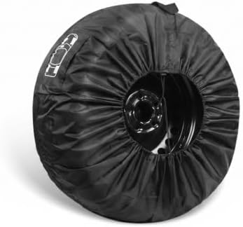 1 PC Spare Tire Cover, 190T Polyester Taffeta Spare Tire Protector by Unknown