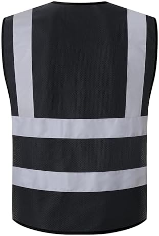 Reflective Safety Vest for Men Women Construction Vest ANSI Standard AP1 - Image 2