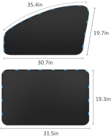 Magnetic Car Window Shades - Image 5