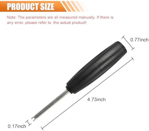 2PCS Tire Valve Core Torque Tool, Single Head Valve Core Removal Tool, Schrader - Image 2