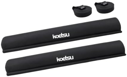 SM SunniMix 2 Pieces Car Roof Rack Pads Car Soft Crossbar Pads Universal by SM+SunniMix