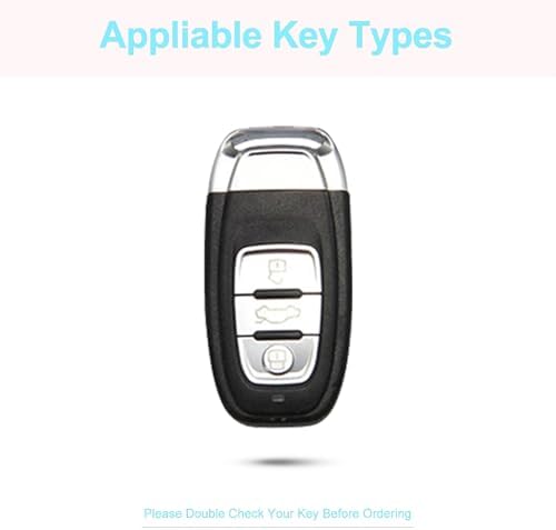 for Audi Key Fob Cover with Keychain - Image 3