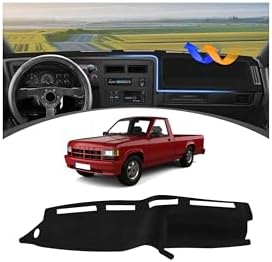 FIILINES Dash Cover for 1987-1996 Dodge Dakota, Dashboard Mat Exact Fit for by FIILINESBuyNow
