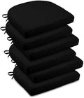 downluxe Indoor Chair Cushions for Dining Chairs, Soft and Comfortable Textured by Downluxe