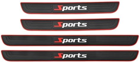 4 PCS Car Door Sill Protector, Anti-Scratch Automotive Threshold Protective by XJVSS