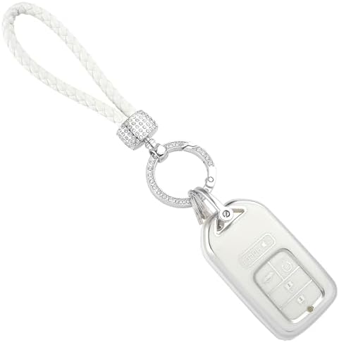 Car Key Fob Cover with Key Chain, 5 Buttons Key Fob Protector Compatible with by Unknown