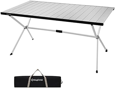 KingCamp Large 47" Folding Camping Table, Lightweight Outdoor Table 176 Lbs by KingCamp