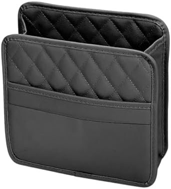 Car Seat Back Organizer, Leather Automotive Backseat Hanging Storage Pocket - Image 7