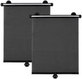 2 Pack Manual Retractable Car Side Window Sun Shade, 15.7" x 17.7" Roller by Unknown