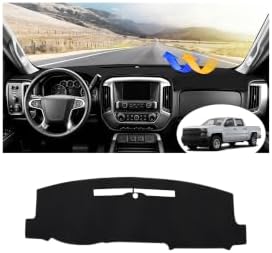 FIILINES Dash Cover Fit for 2014-2018 Chevy Chevrolet Silverado/GMC Sierra 1500 by FIILINESBuyNow