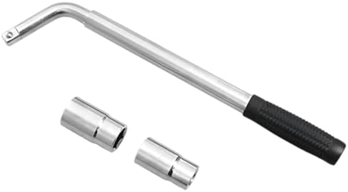 Telescoping Lug Wrench, with 17/19mm & 21/23mm Sockets by Unknown