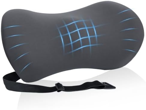 Lumbar Support Pillow for Office Chair and Car Seat, Lumbar Pillow by FOUSUPDT