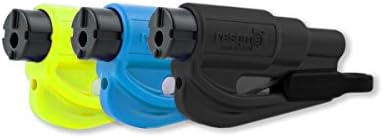resqme The Original Emergency Keychain Car Escape Tool, 2-in-1 Seatbelt Cutter by resqmeInc