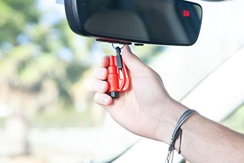 resqme The Original Emergency Keychain Car Escape Tool, 2-in-1 Seatbelt Cutter - Image 5
