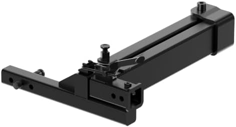 Swing Away Hitch Adapter, 90-Degree Swing Arm, Fits 2-Inch Receiver, 400 lbs by Unknown