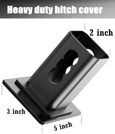 Heavy American Flag Metal Trailer Hitch Cover - Image 3