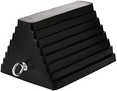 MaxxHaul 70073 Solid Rubber Heavy Duty Wheel Chock by MaxxHaul
