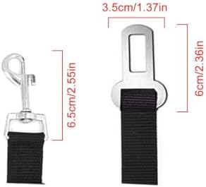 BLMHTWO 4PCS Adjustable Dog Seat Belt - Image 2