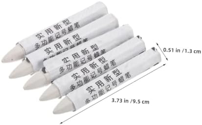 12 Pack White Wax Tire Crayons for Wheel Marking Repair - Image 2