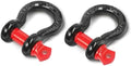 1/2" D Ring Shackle with 5/8" Screw Pin, 2T Working Load Limit / 12T Minimum by Jamiikury