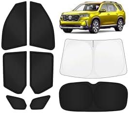 KUST Car Window Shades for Honda Pilot 2023-2025 2026 Windshield Sun Shade Side by KUST