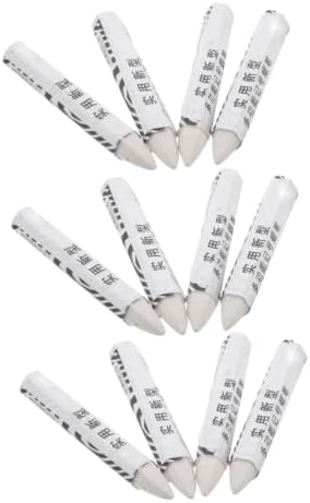 12pcs White Wax Tire Marking Crayons by IFANLANDOR