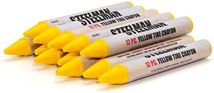 Steelman Yellow Tire Marking Crayons - Image 2