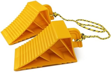 HOXWELL 1 Pair Wheel Chocks by HOXWELL