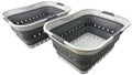 SAMMART 42L Collapsible Plastic Laundry Basket by SAMMART