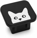 2 Inch Peeking Cat Trailer Hitch Cover, Cute Rubber Receiver Tube Hitch Plug by Unknown