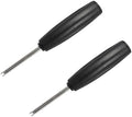 2PCS Tire Valve Core Torque Tool, Single Head Valve Core Removal Tool, Schrader by Unknown