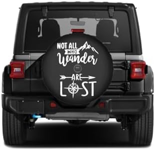 Not Who Wander are Lost Spare Tire Cover - Image 4
