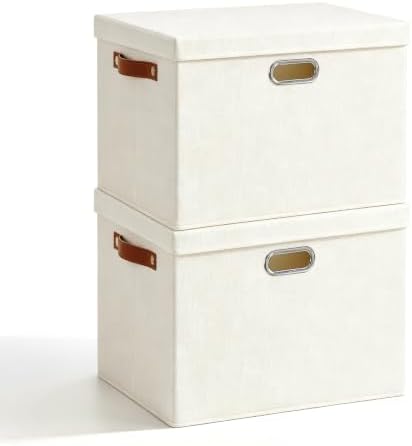 17" Large Fabric Storage Box by Roobyl
