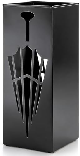 Square Metal Umbrella Stands, Umbrella Holder Rack by YIMITEE